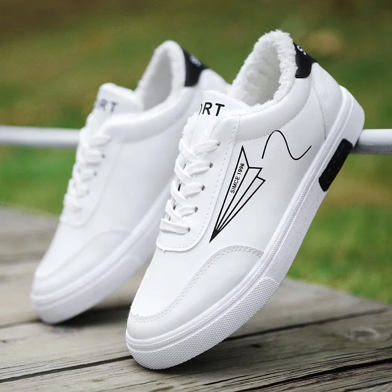 2022 Autumn Men Casual Shoes Winter Men&#39;s Board Shoes Light Sports Shoes Men Tennis Sneaker Soft White Shoes Male Flat Shoes