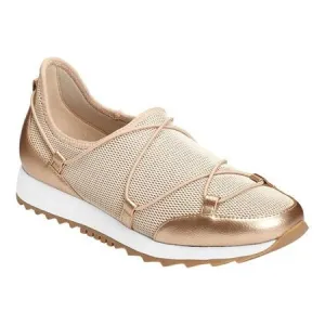 Aerosoles Women's Flashy Shoe Gold Combo Slip On Casual Fashion Sneakers