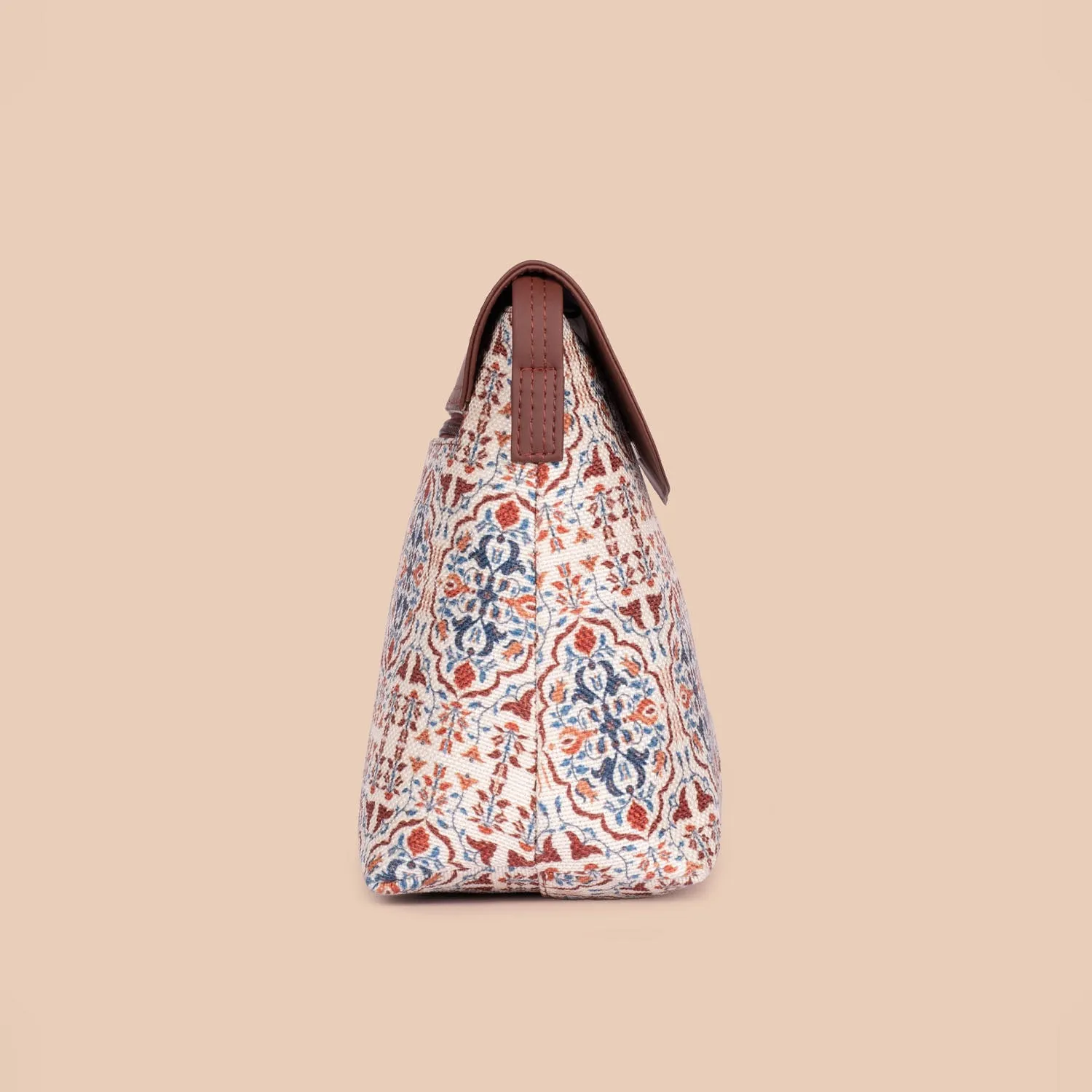 Agra Floral Flap Sling Bag