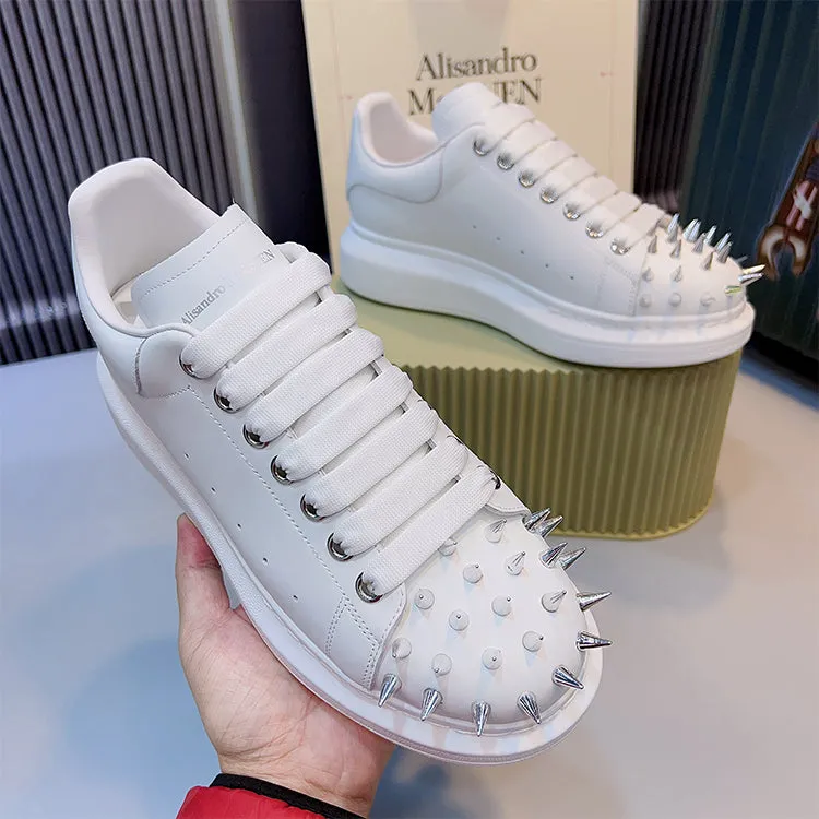 ALISANDRO MCQUEN CL  CHUNKY SOLE UNISEX SNEAKER WITH RIVET