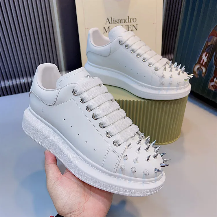 ALISANDRO MCQUEN CL  CHUNKY SOLE UNISEX SNEAKER WITH RIVET