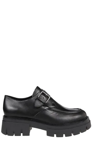 Ash Ridged-Sole Platform Loafers
