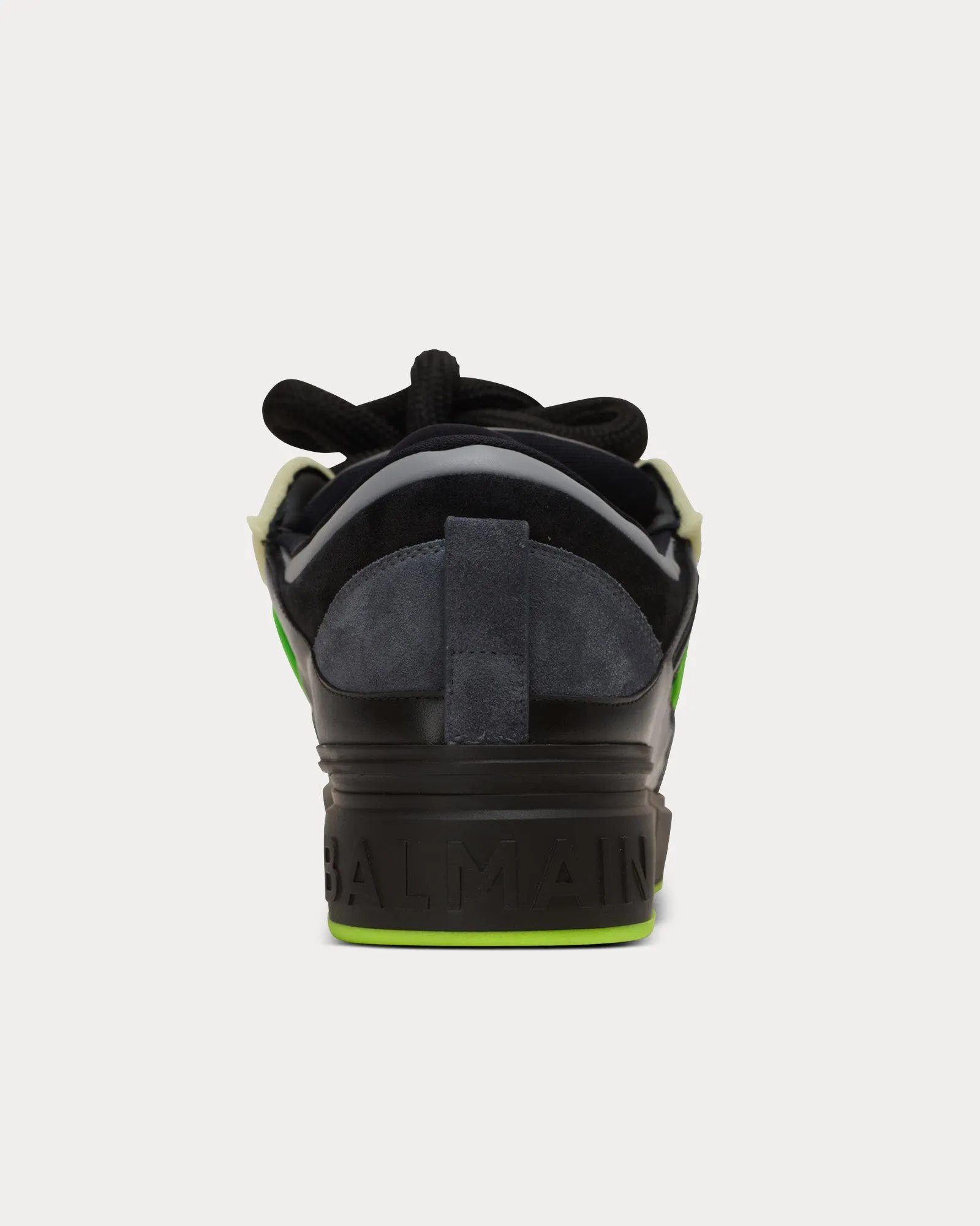 B-Court Puffy Skate Black Low Top Sneakers