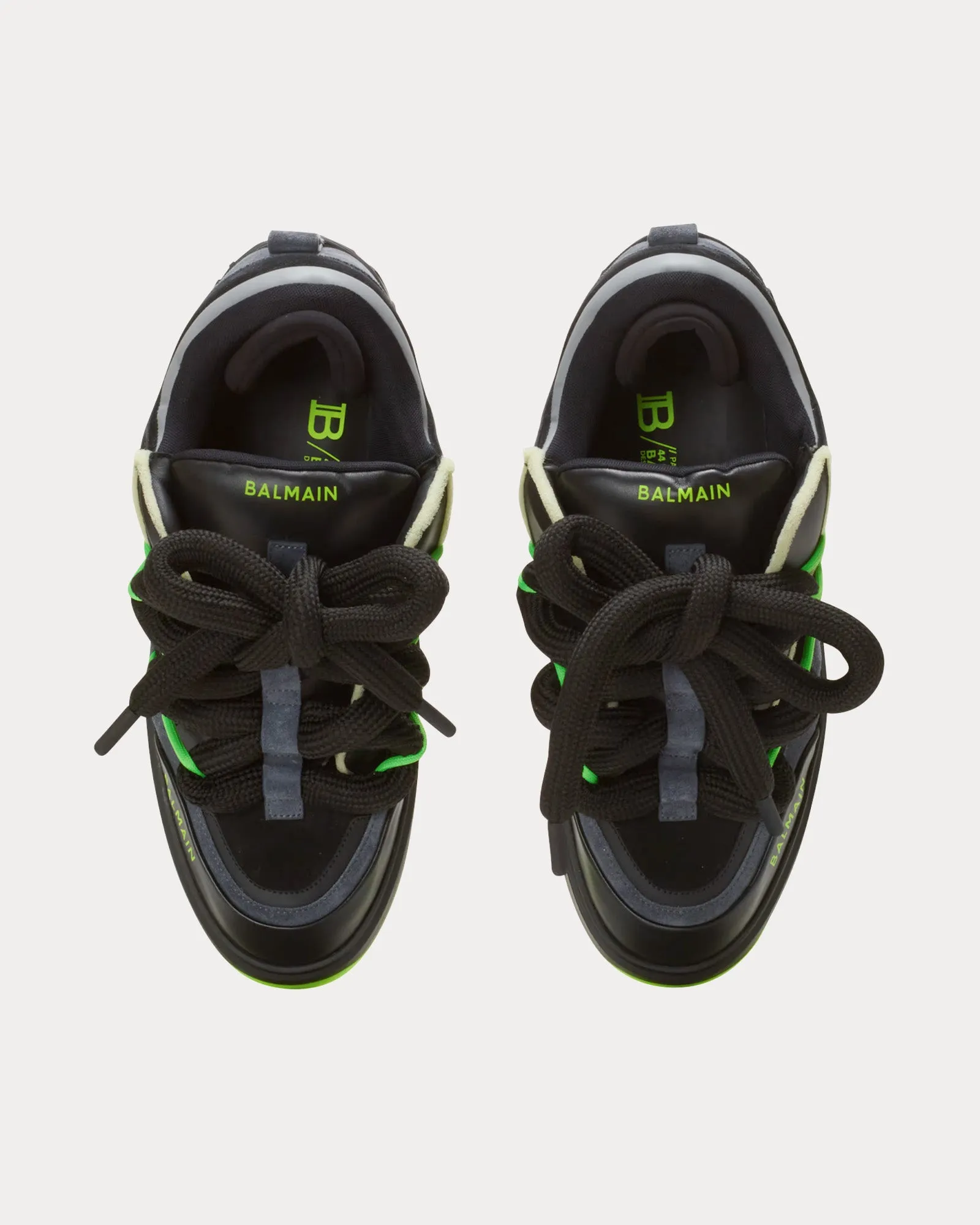 B-Court Puffy Skate Black Low Top Sneakers