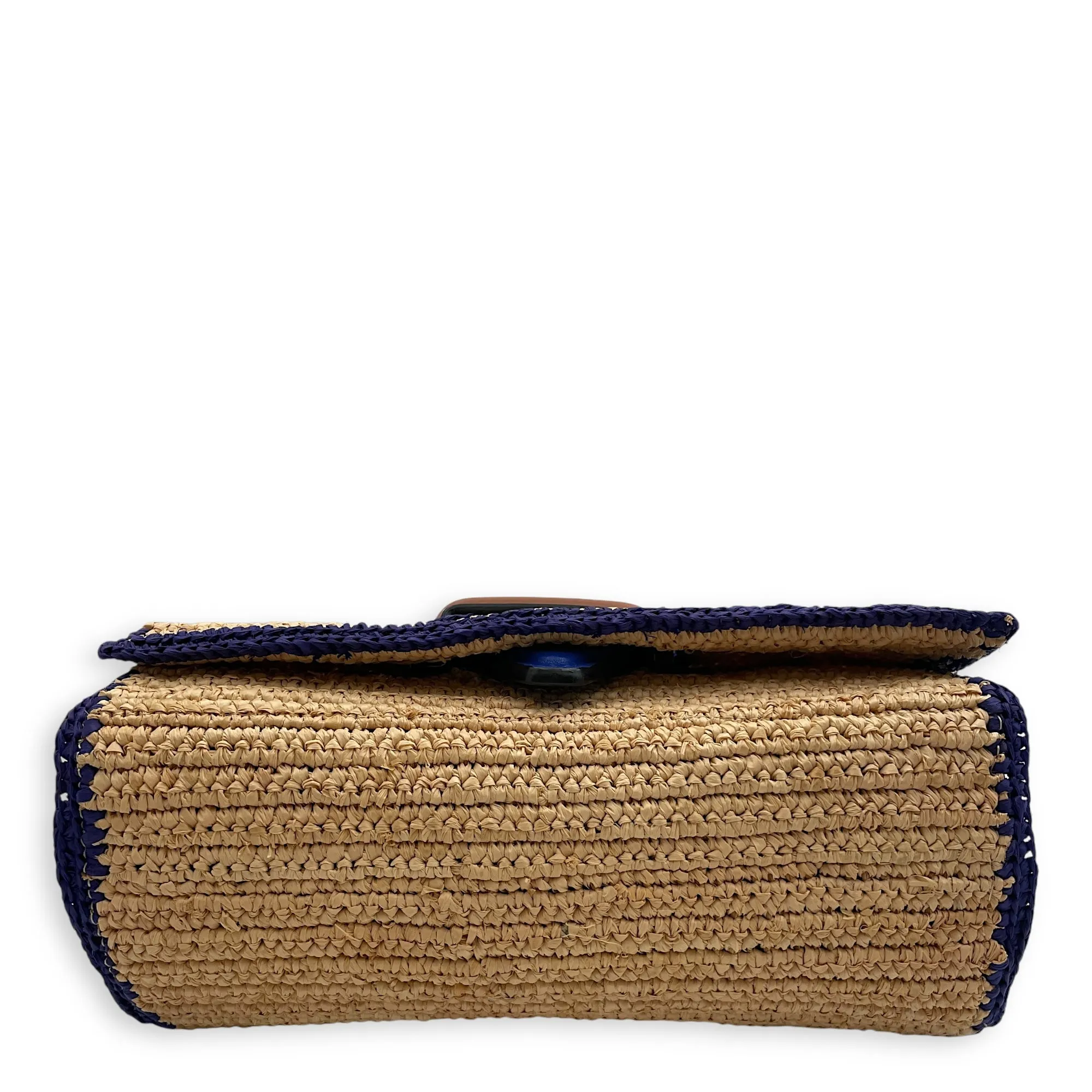 Barcelona Flap 24x15x10cm Beige, blue, purple, brown Crossbody Bag in Calfskin, Silver hardware