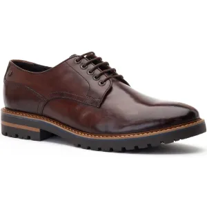 Base London Halsey Washed Derby Shoes