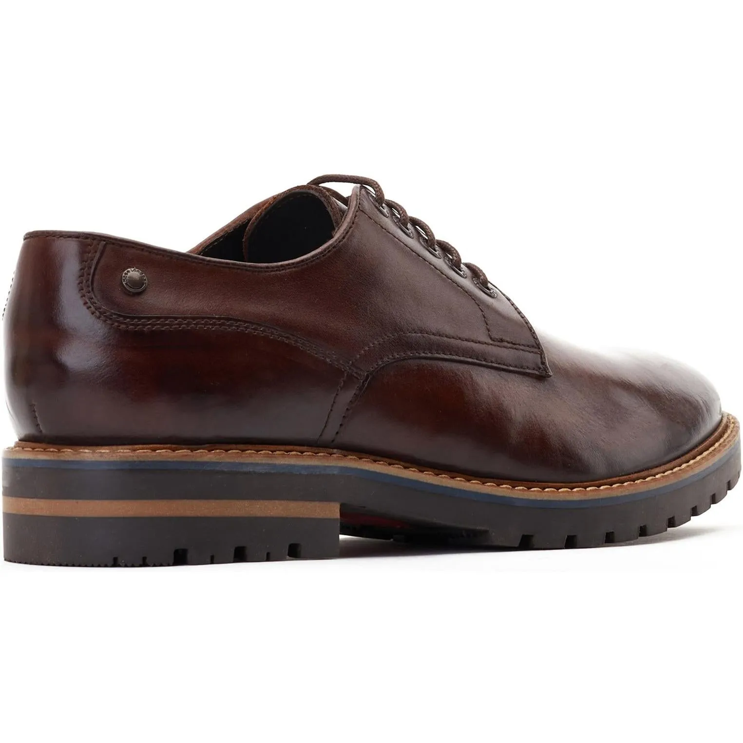 Base London Halsey Washed Derby Shoes