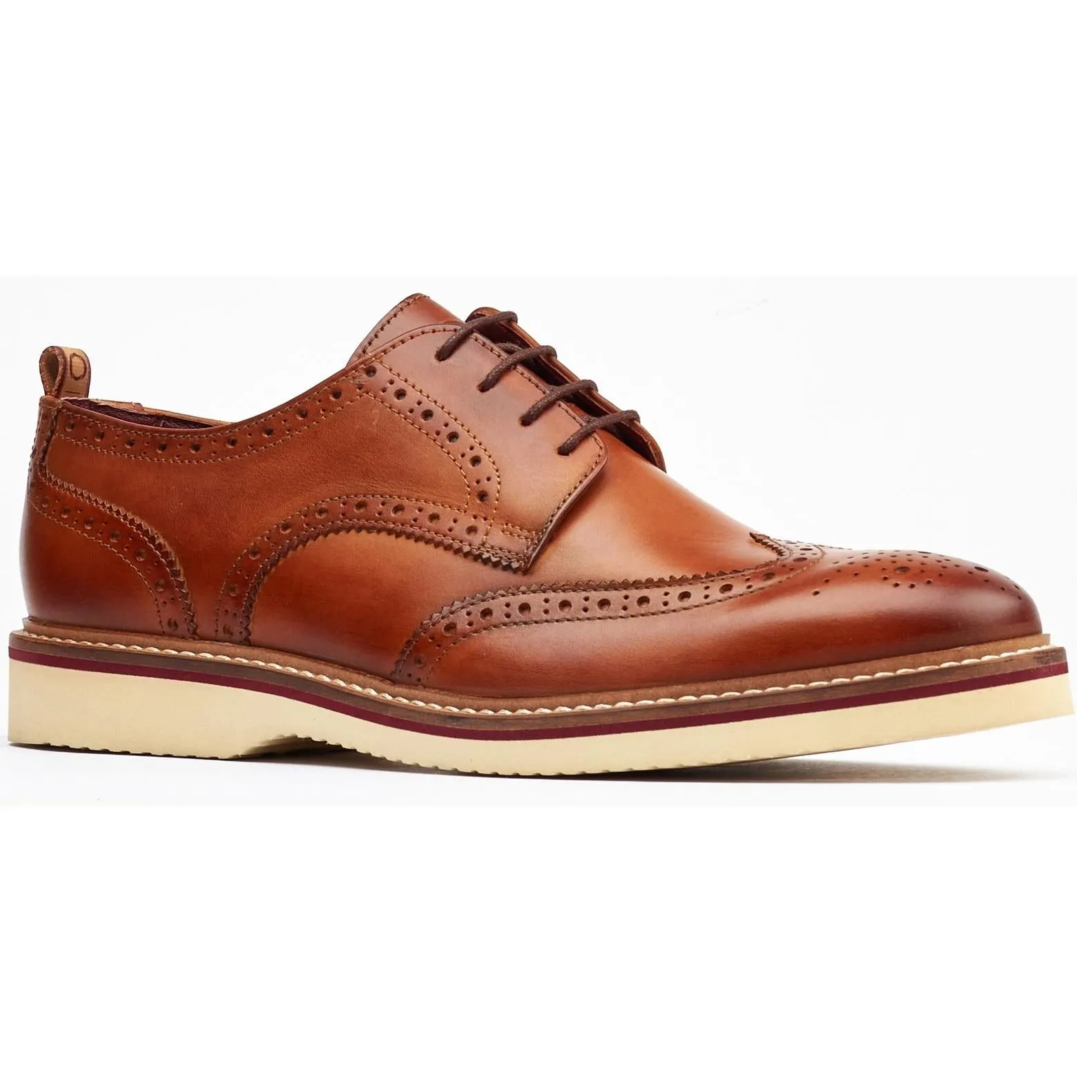 Base London Marcello Lace Up Brogue Shoe