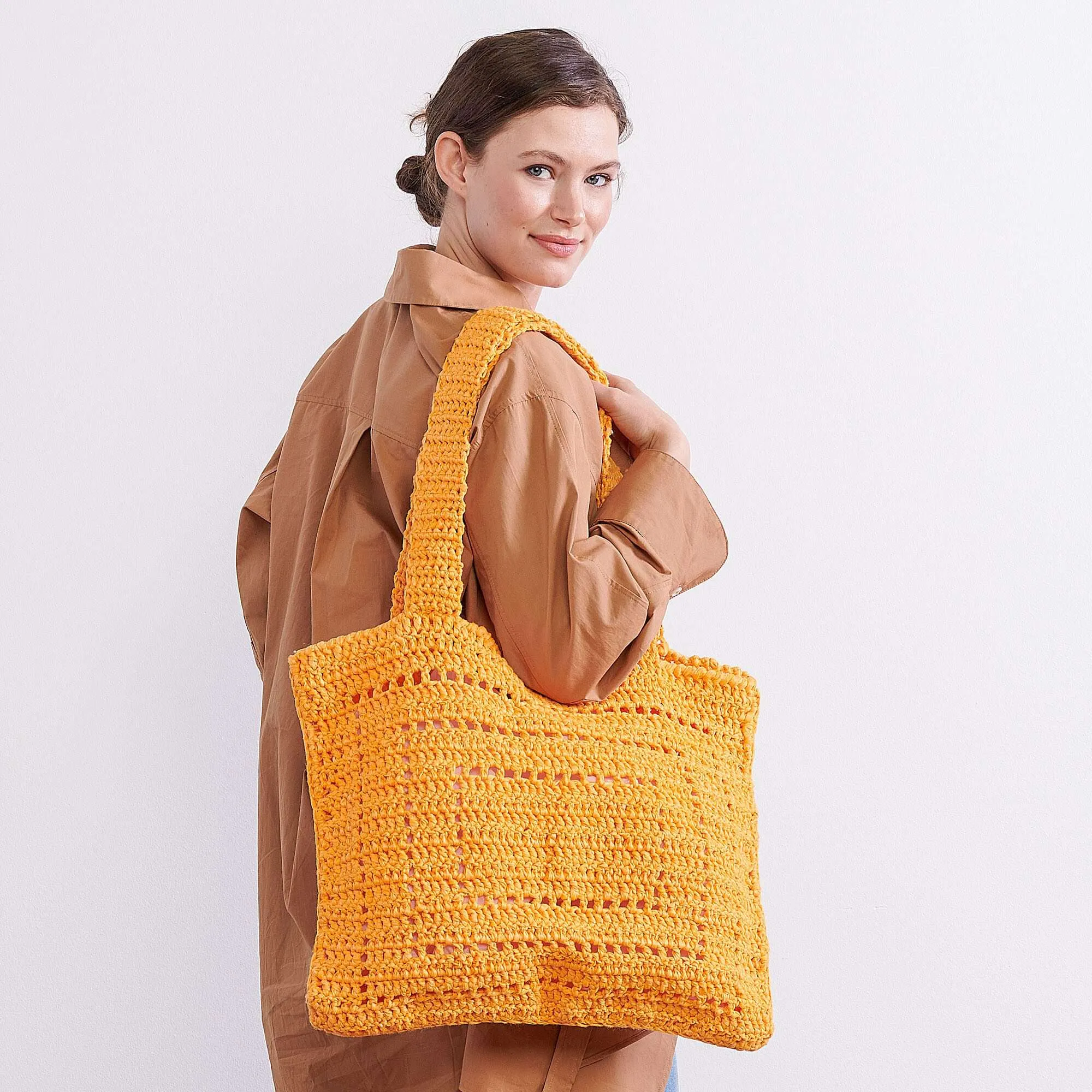 Bernat Filet Crochet Bag