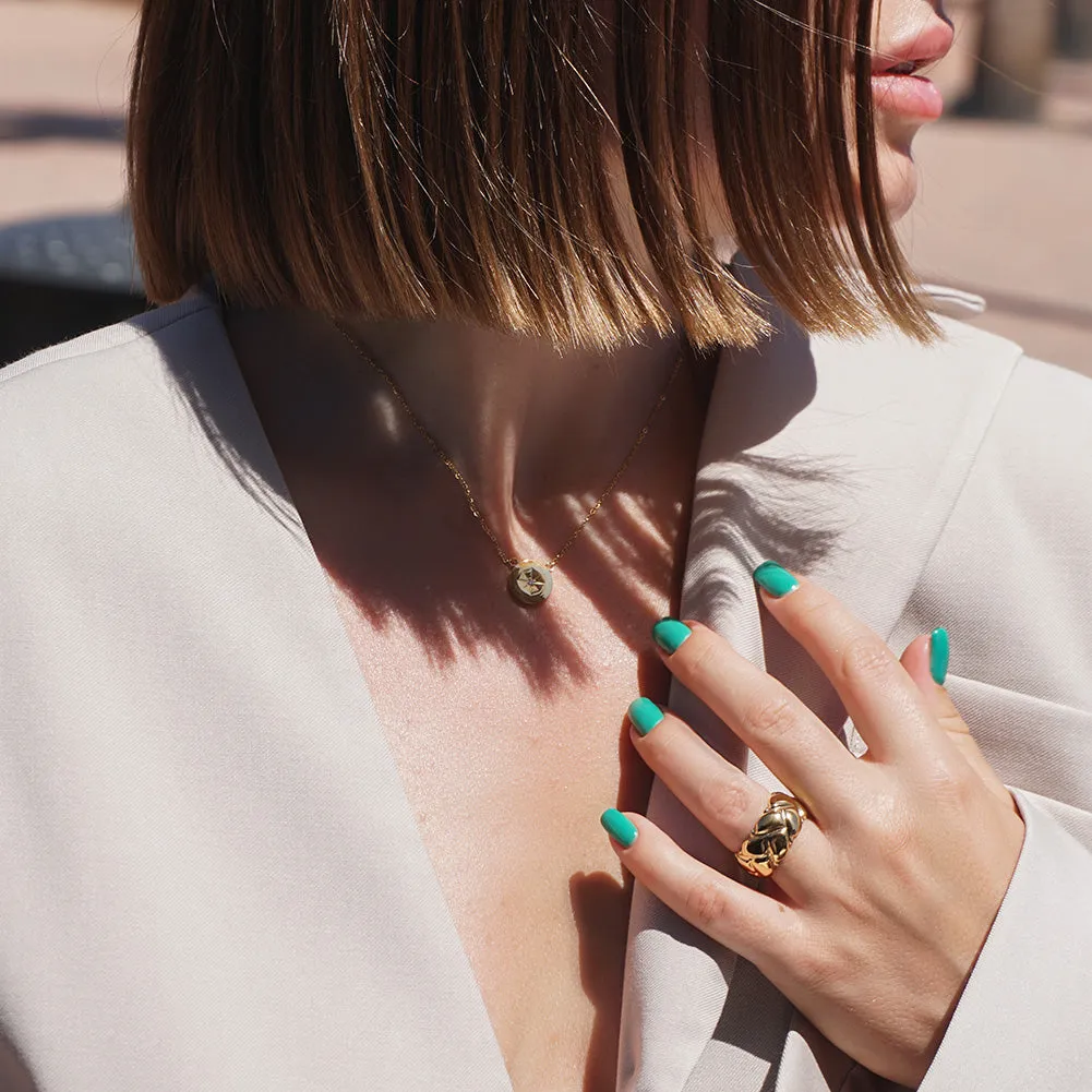 Bold Braided Ring