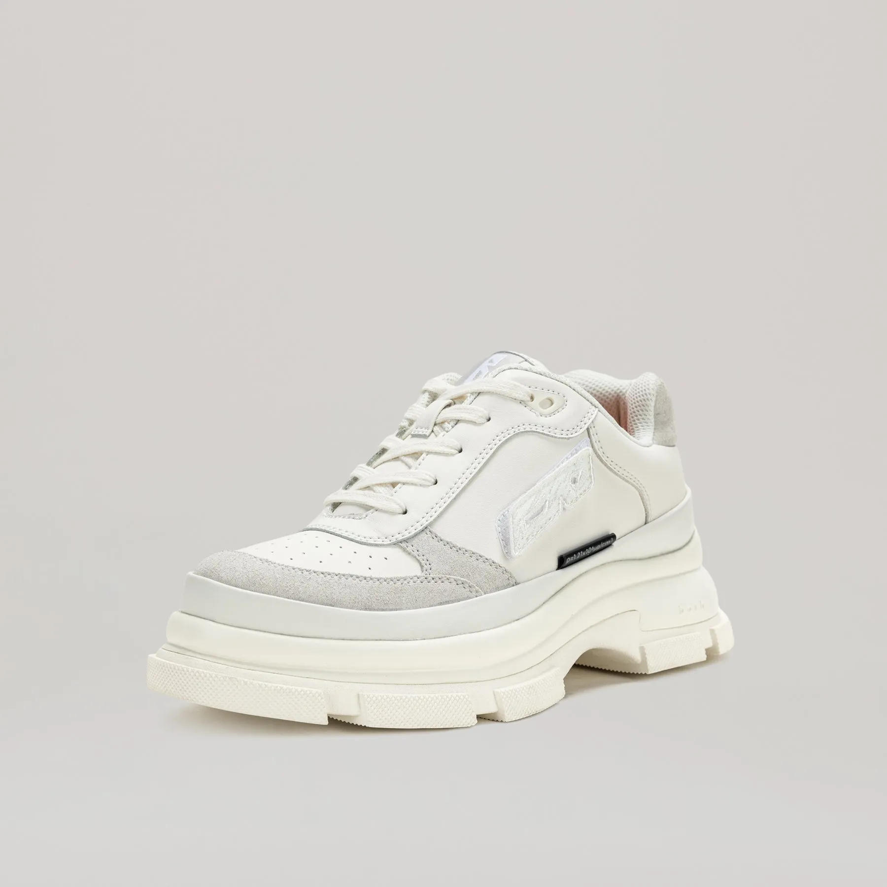 both - GAO EVA VELCRO PATCH SNEAKER-WHITE