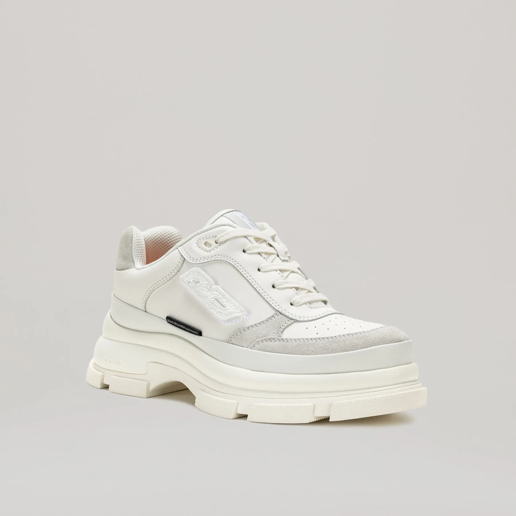 both - GAO EVA VELCRO PATCH SNEAKER-WHITE