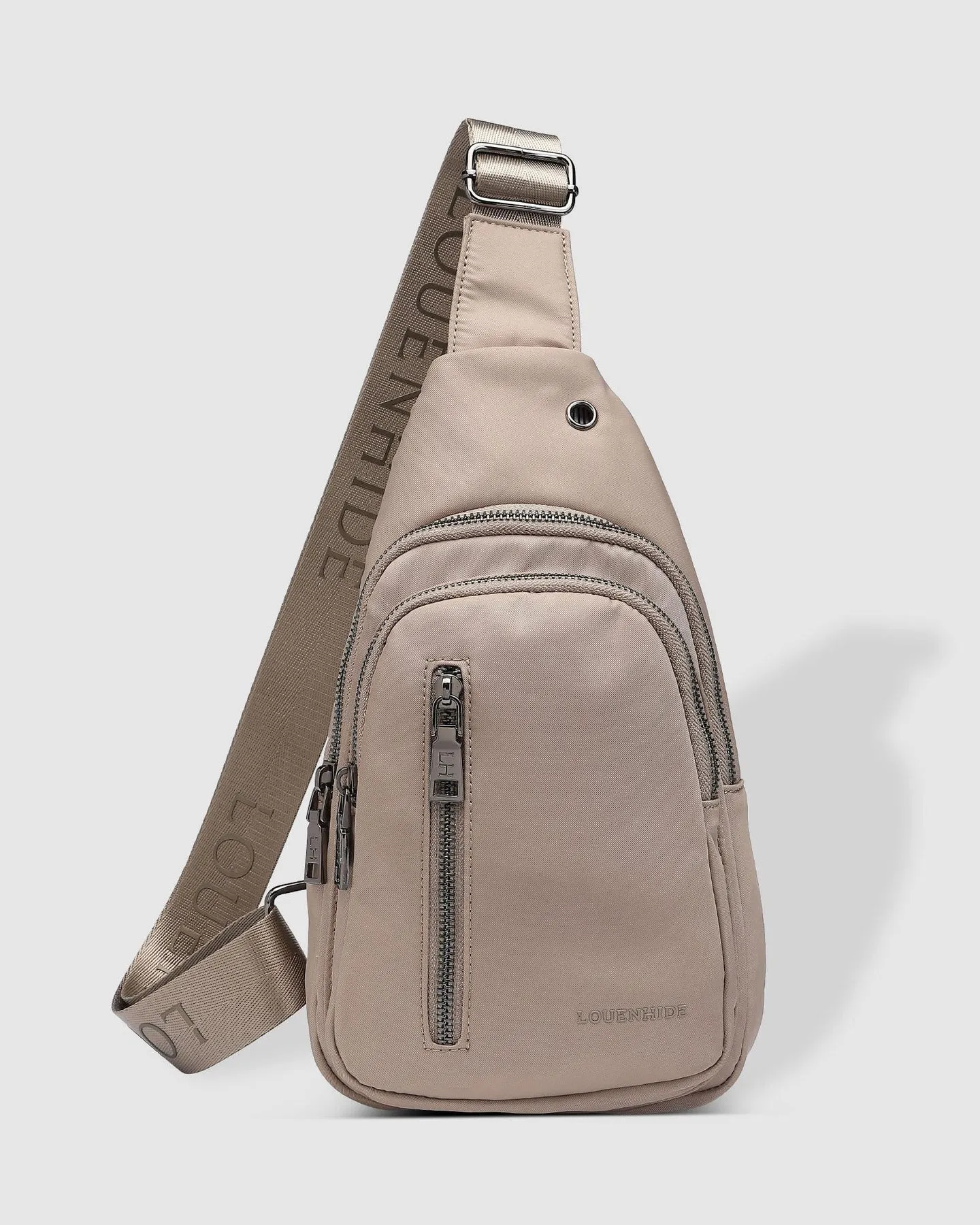 BOYD NYLON SLING BAG BEIGE