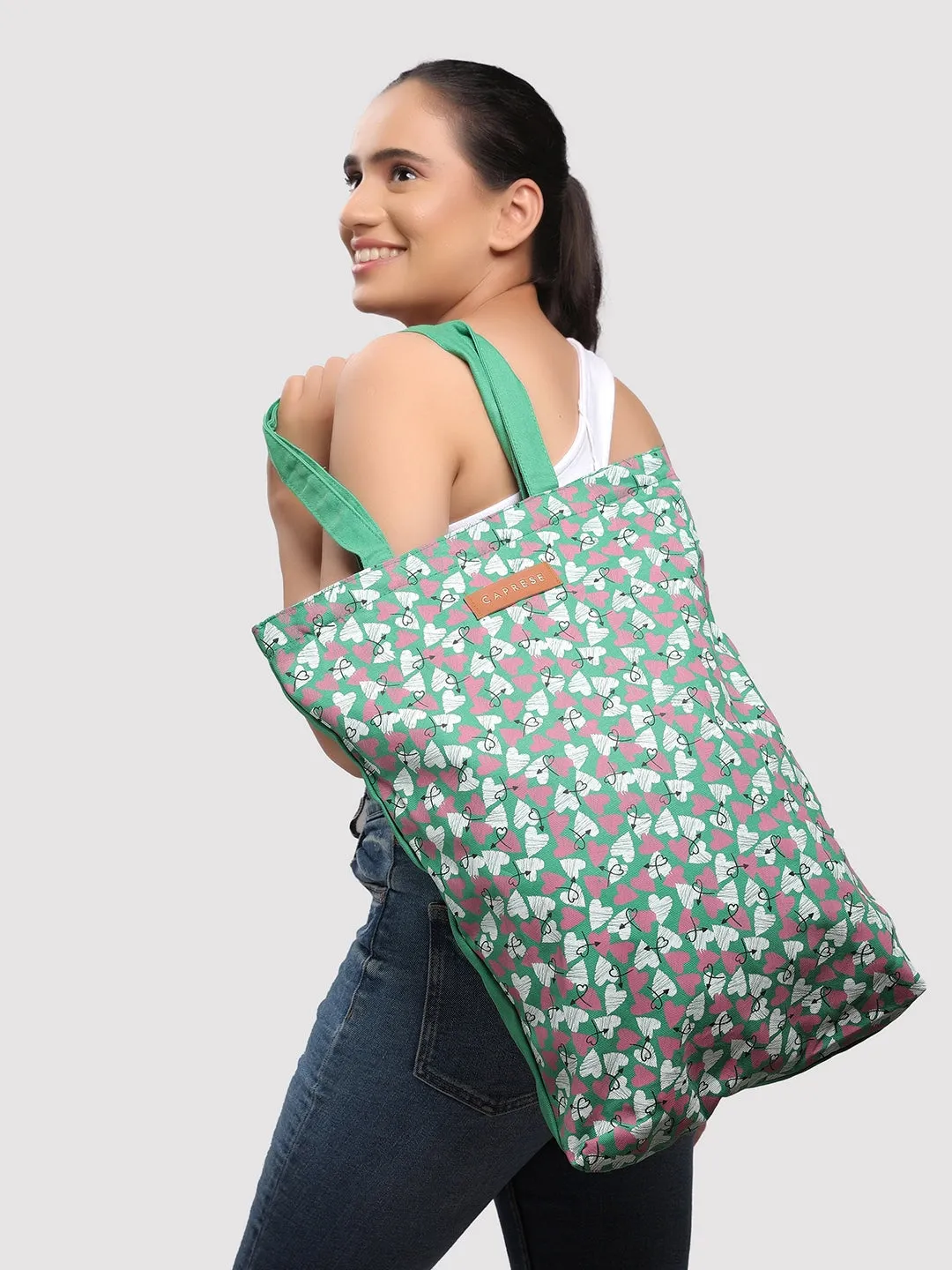 Caprese Amour Tote Medium Light Green