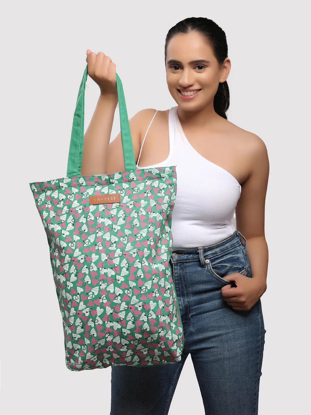 Caprese Amour Tote Medium Light Green