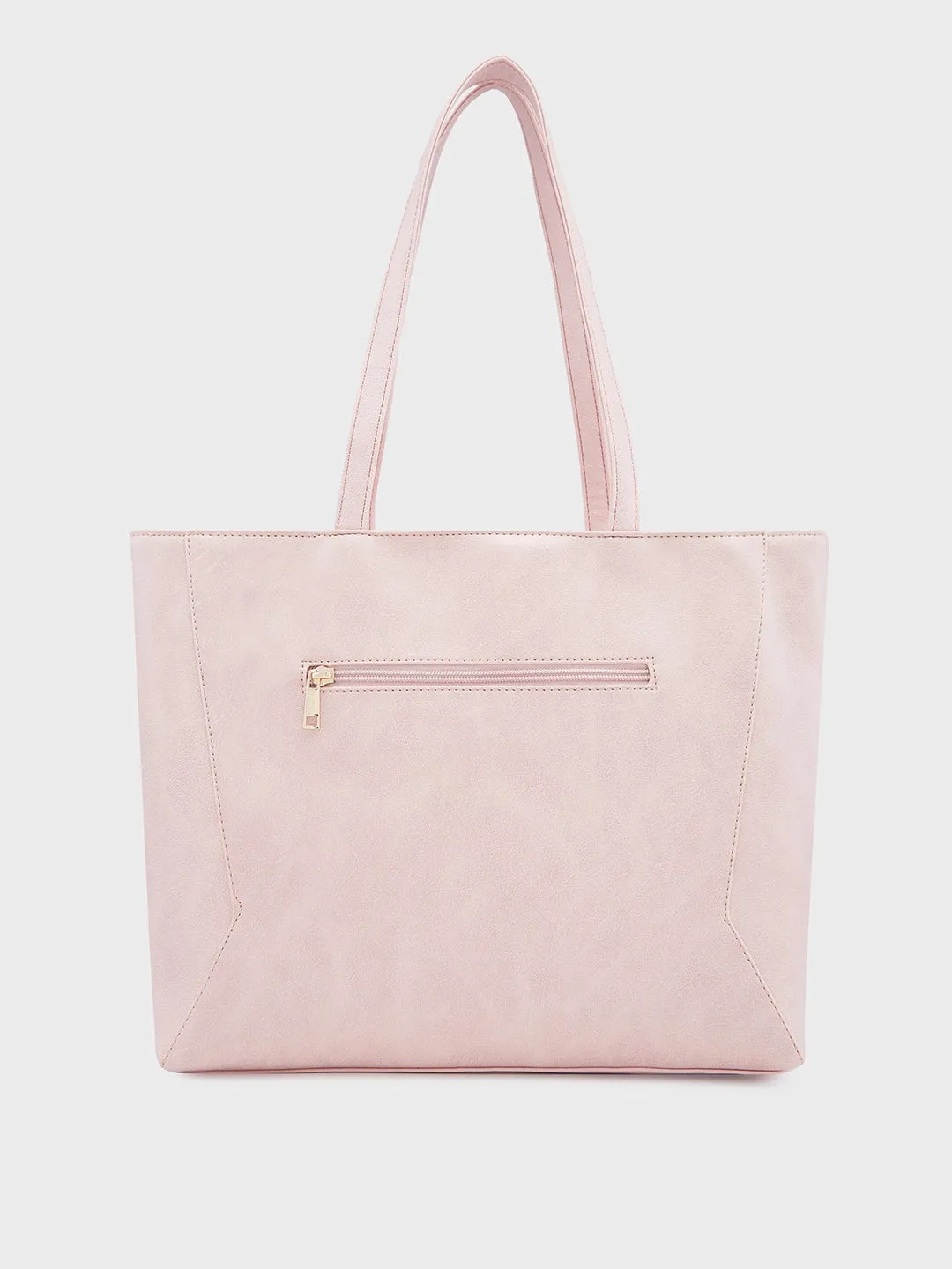 Caprese Covey Tote Large Powder Pink