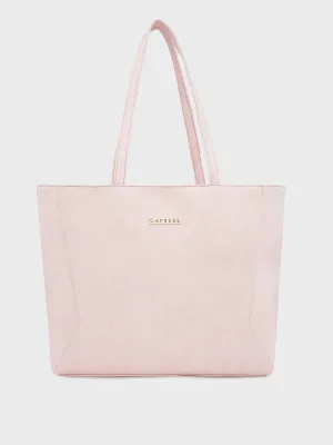 Caprese Covey Tote Large Powder Pink