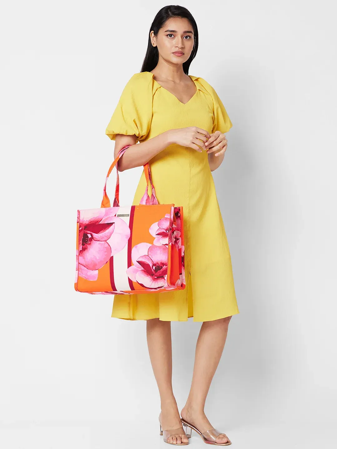 Caprese Ivy Tote X Large Orange