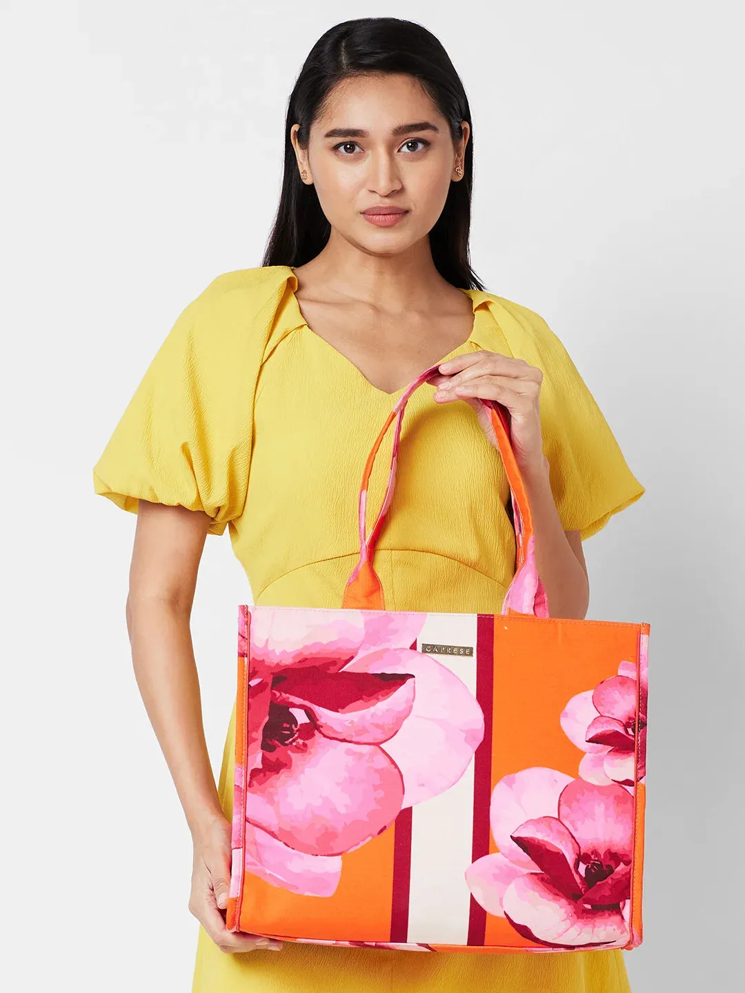 Caprese Ivy Tote X Large Orange