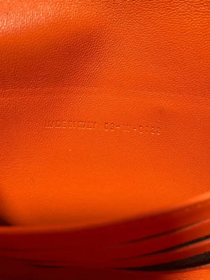 Christian Dior Orange Python Miss Dior Small Flap Bag