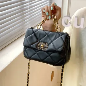 Christmas Gift с доставкой 2021 Candy ColorLingge Chain Crossbody Bag for Women Fashion Main Female Shoulder Bag Female Handbags and Purses