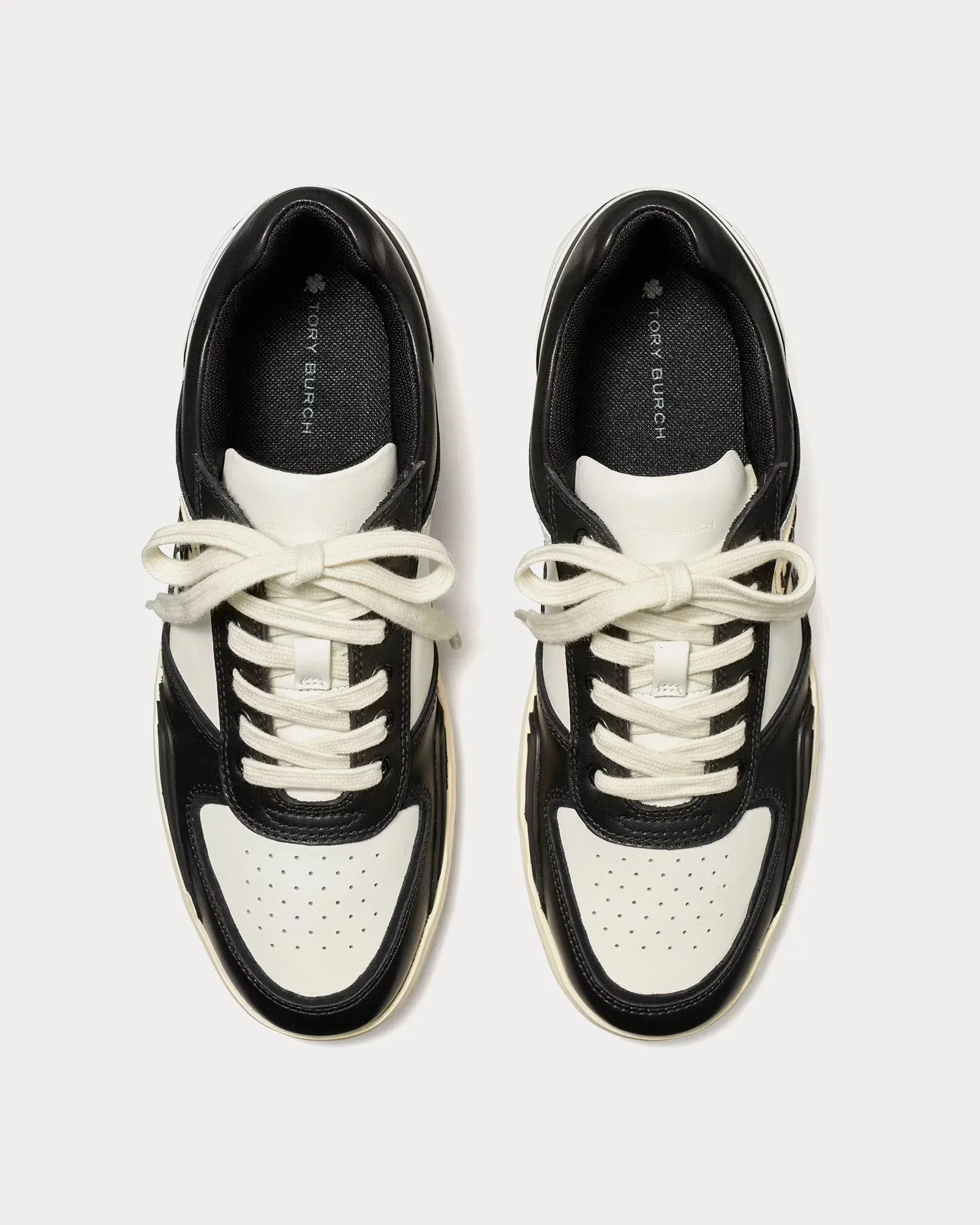 Clover Court Purity / Perfect Black Low Top Sneakers