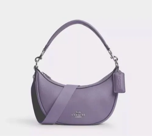 Coach Aria Shoulder Leather Crossbody Bag