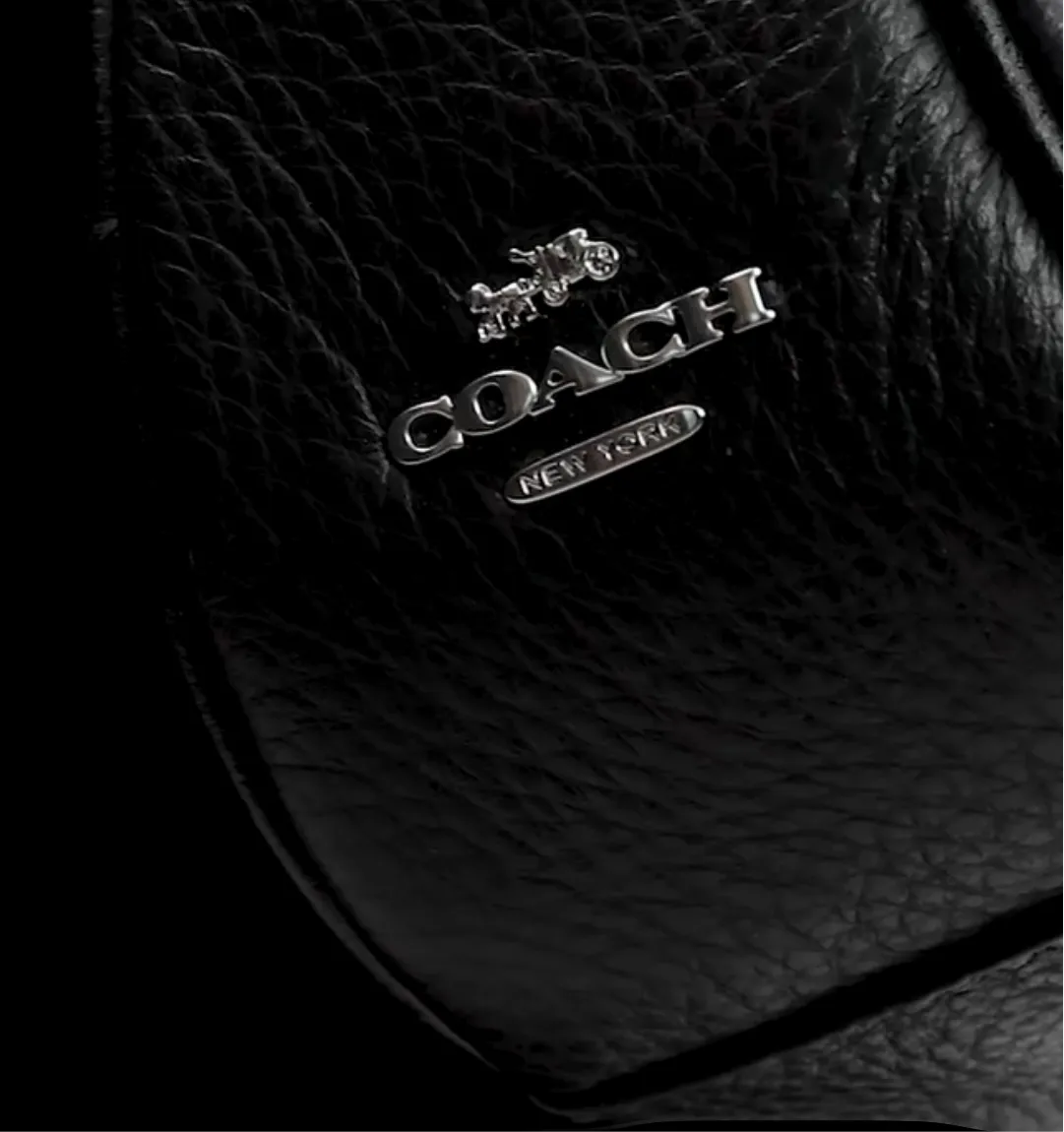 Coach Leather Ashton Bag In Black New With Tags