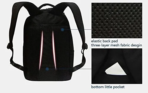 Crazytravel Laptop Backpack Tablet Pc Bag For Teens Boys Girls Men Women Outdoor Travel