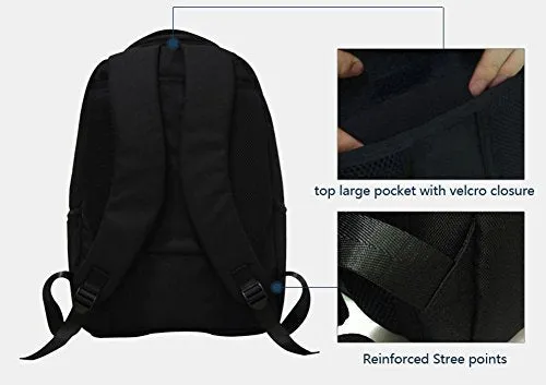 Crazytravel Laptop Backpack Tablet Pc Bag For Teens Boys Girls Men Women Outdoor Travel