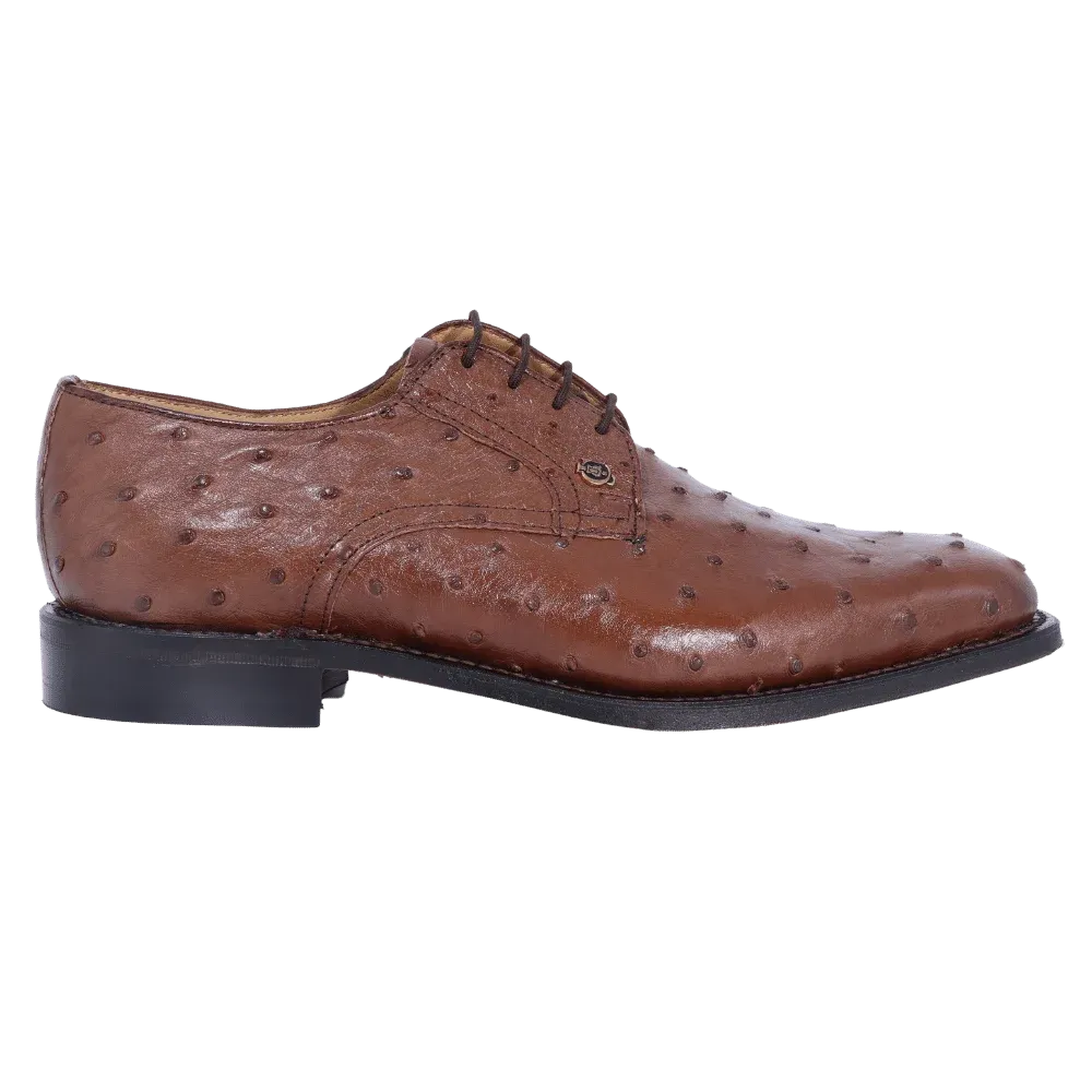 Crockett & Jones Ostrich Oxford Formal Lace-Up