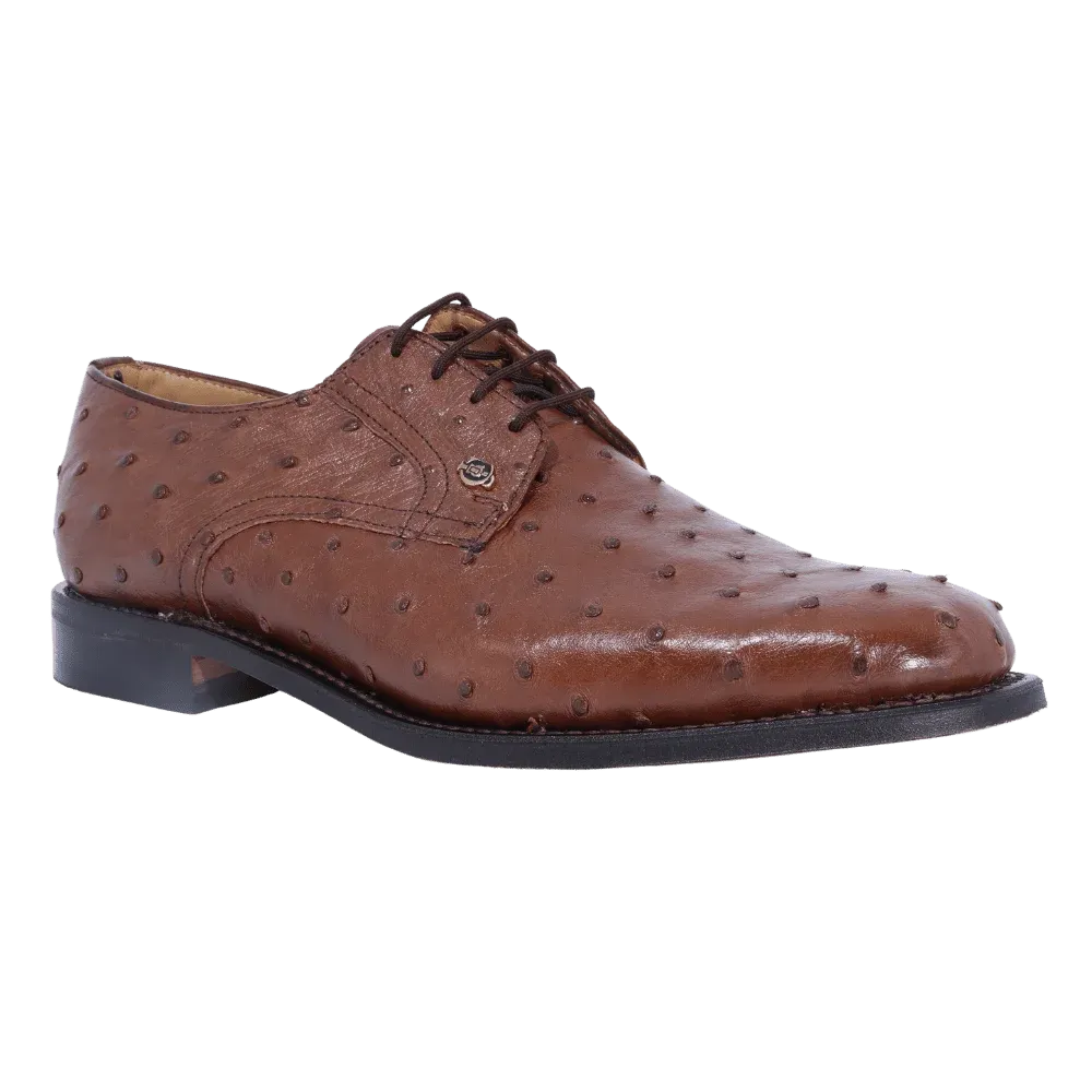 Crockett & Jones Ostrich Oxford Formal Lace-Up