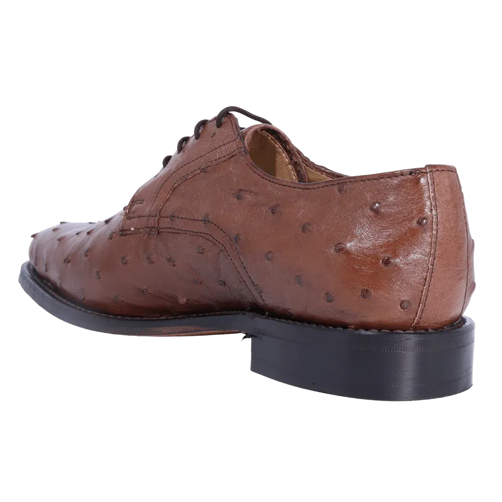 Crockett & Jones Ostrich Oxford Formal Lace-Up