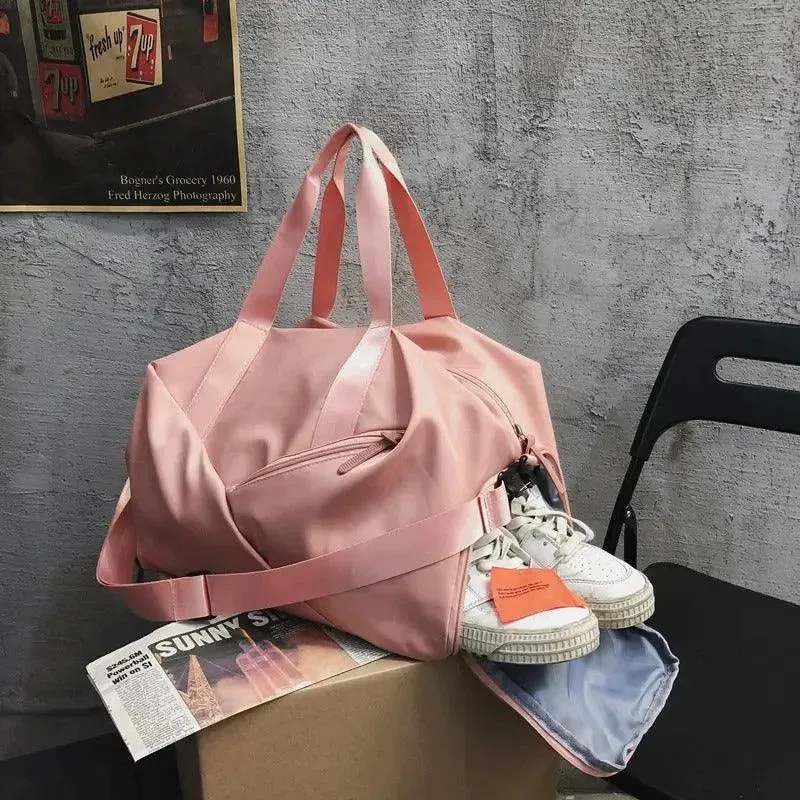 Dance Travel Bag Duffel Dance Bag with Waterproof Design and Dry Wet Separation for Fitness and Training