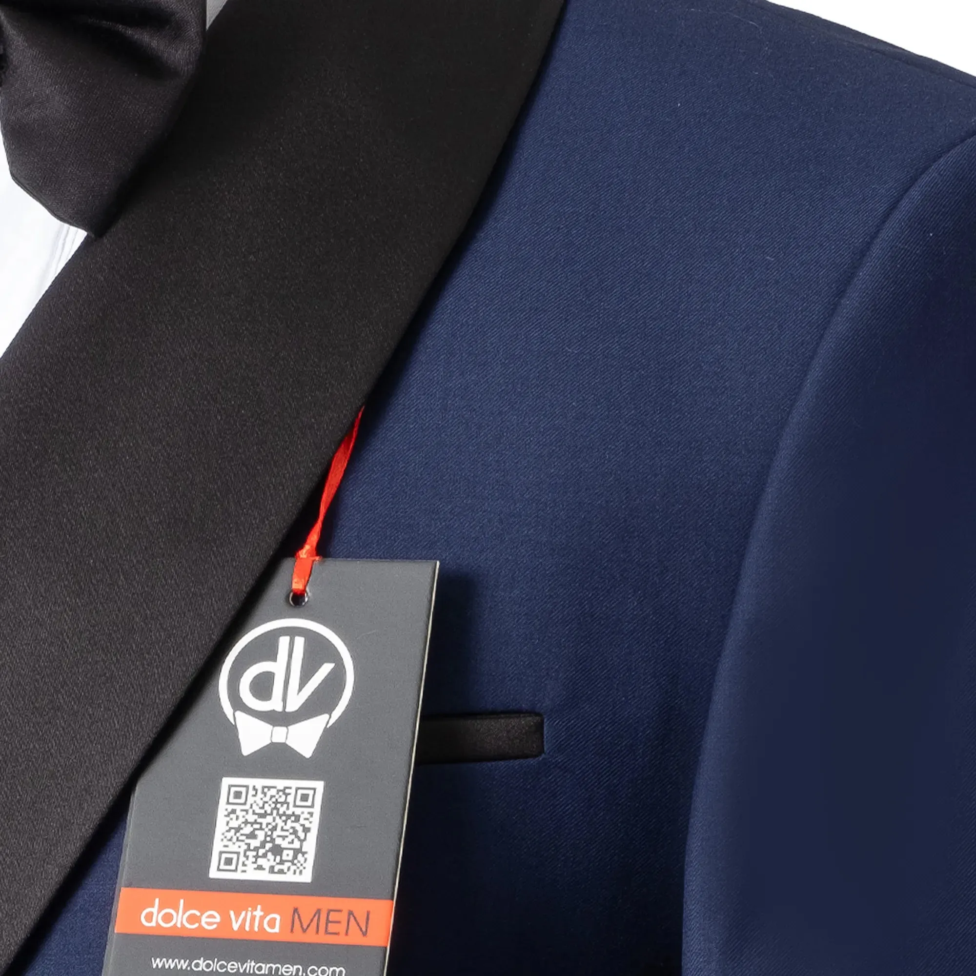 Darius | Navy 2-Piece Double-Breasted Tailored-Fit Tuxedo