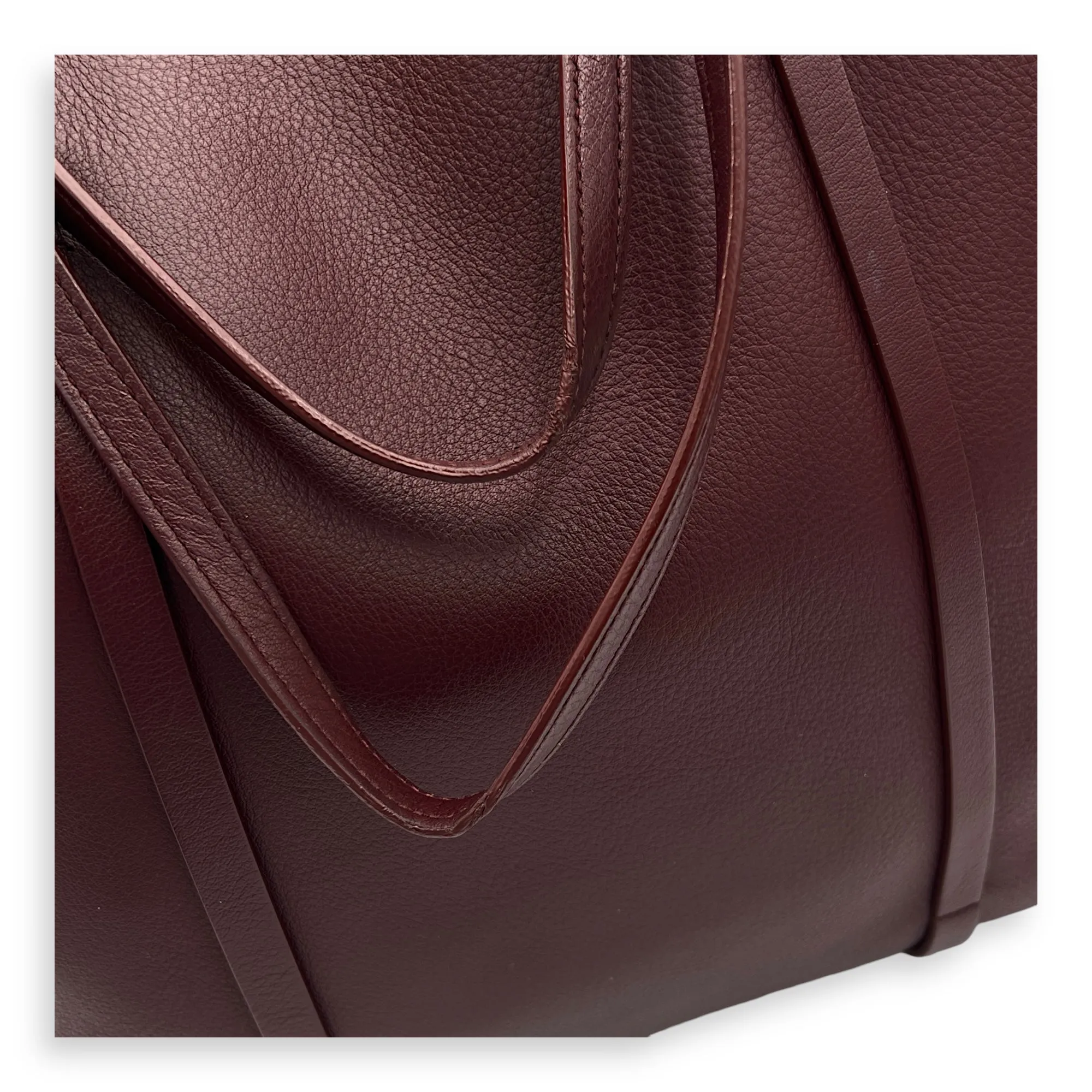 Everyday Tote Bag Red in Calfskin
