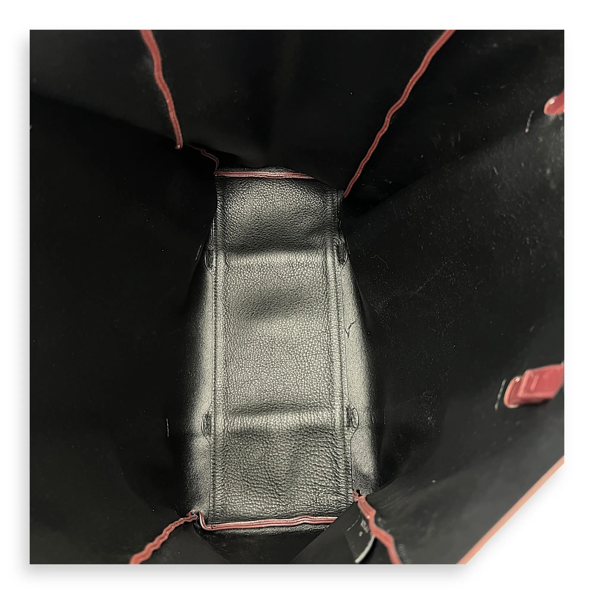 Everyday Tote Bag Red in Calfskin