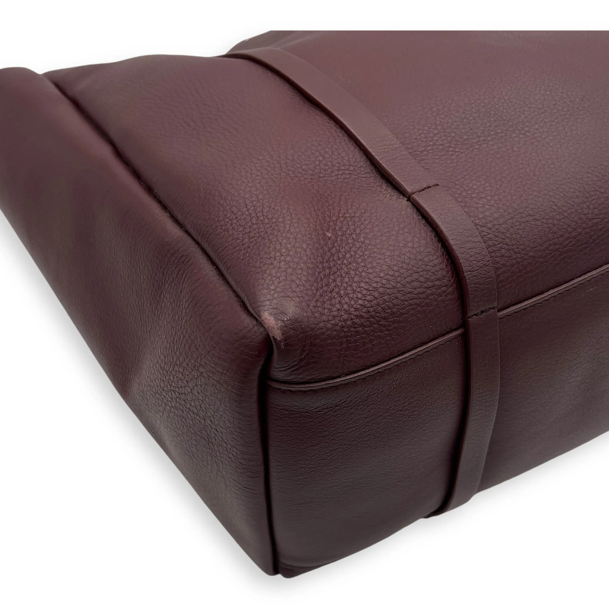 Everyday Tote Bag Red in Calfskin