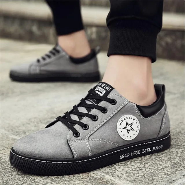 Fashion new canvas shoes men casual shoes men's board shoes camouflage lace up sneakers for male