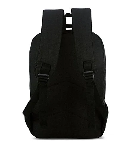 Fashion Pure Color College Business Backpack Lightweight Travel Rucksack For 15 15.6 Inch Laptop