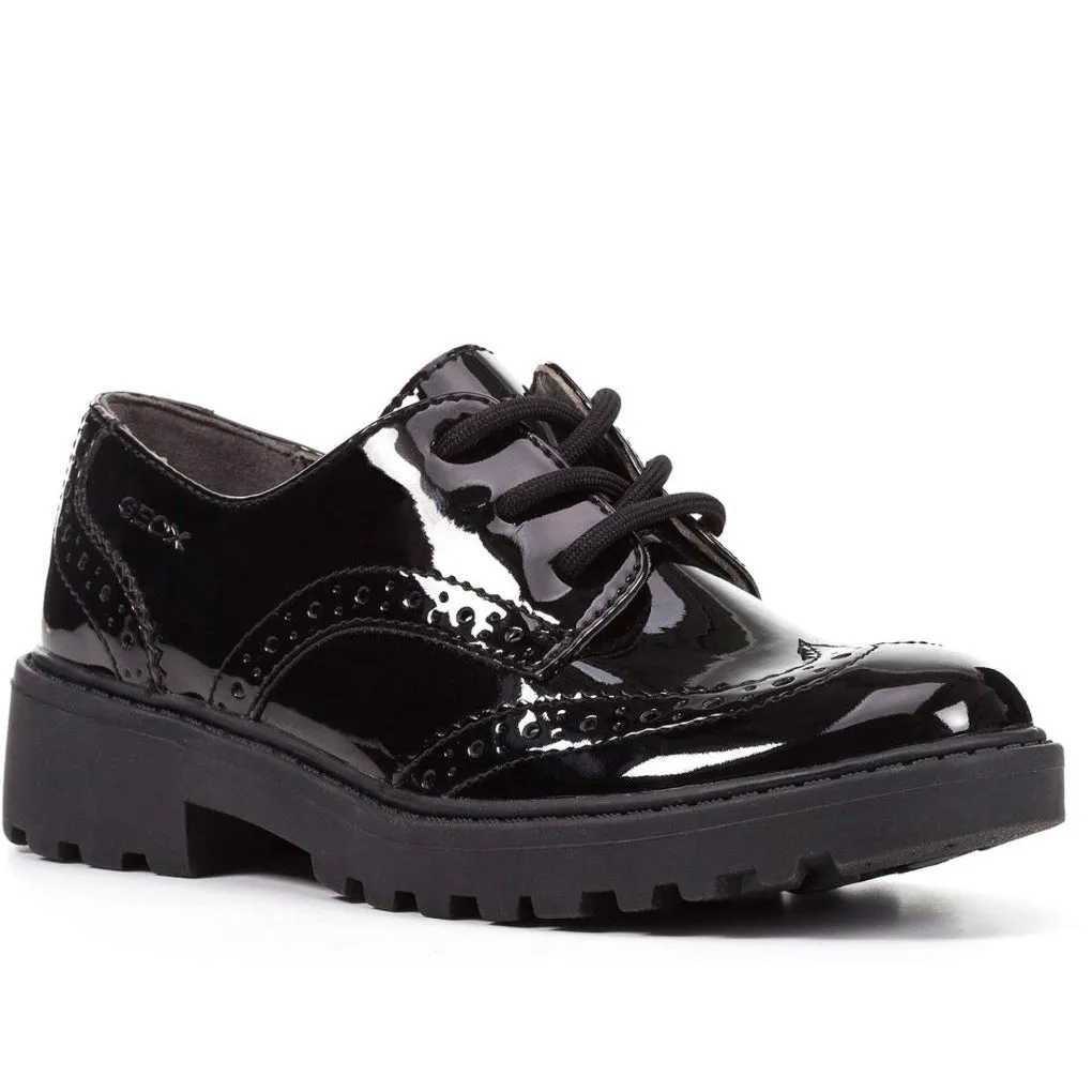 Geox Casey Patent Brogue