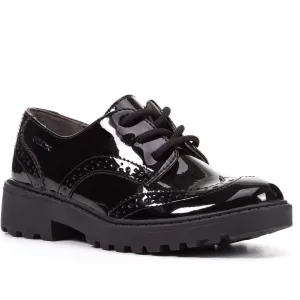 Geox Casey Patent Brogue