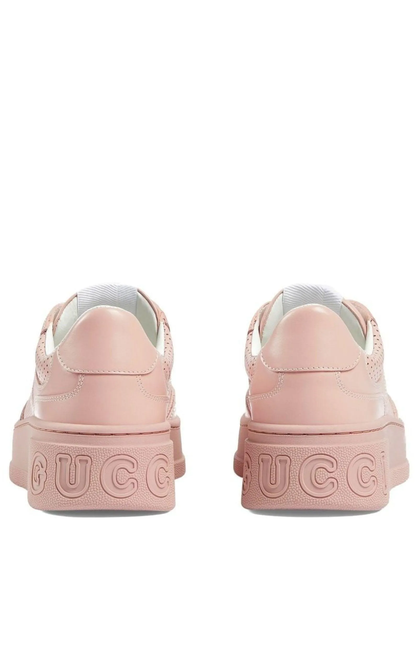 GG Embossed-logo Leather Sneakers