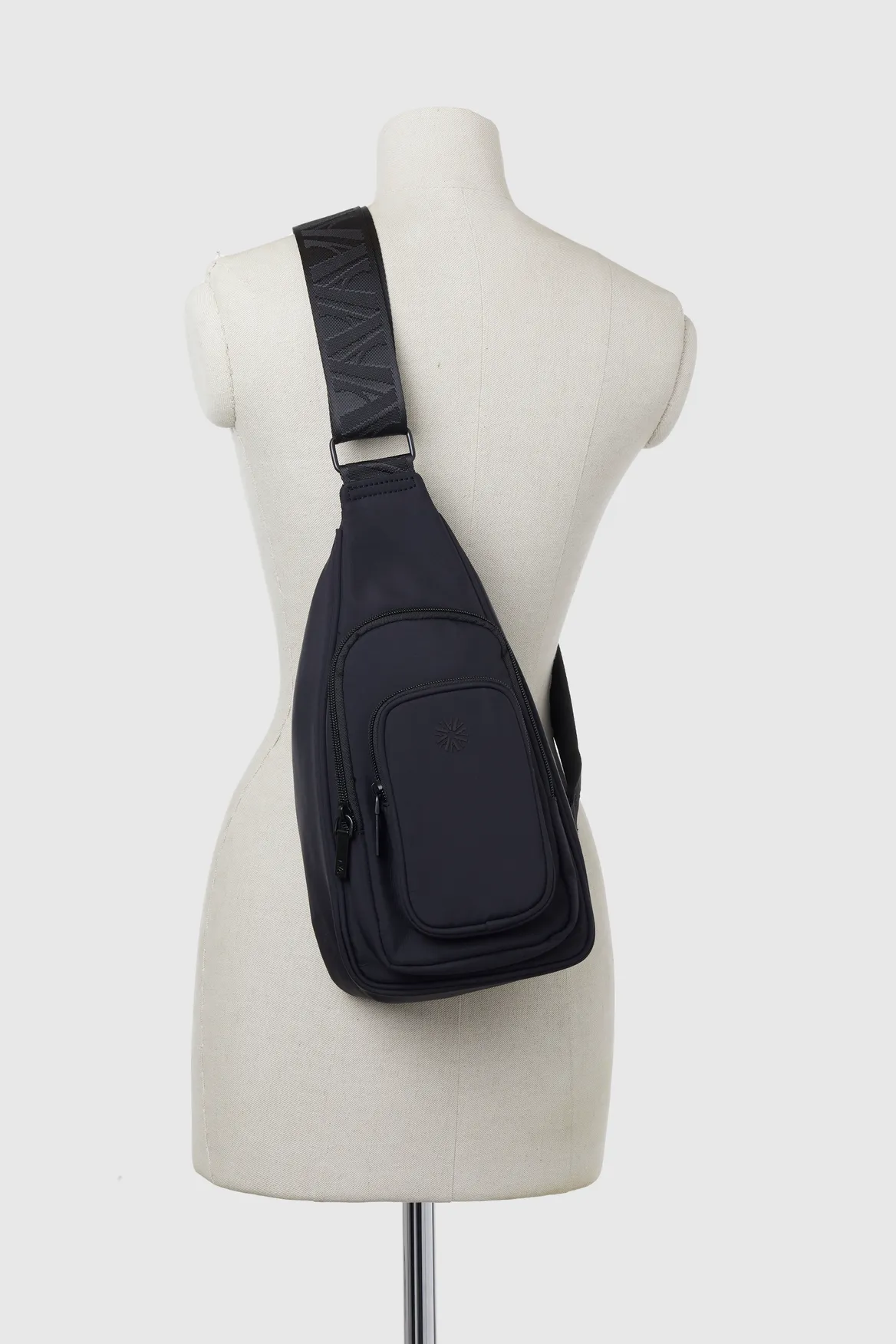 Gia Multi Pocket Nylon Sling Bag