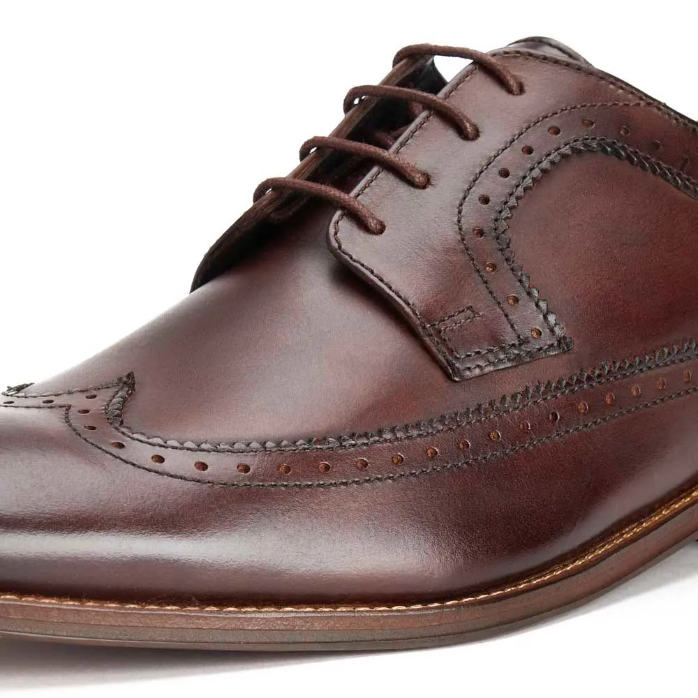 Havisham Washed Brogue Shoes