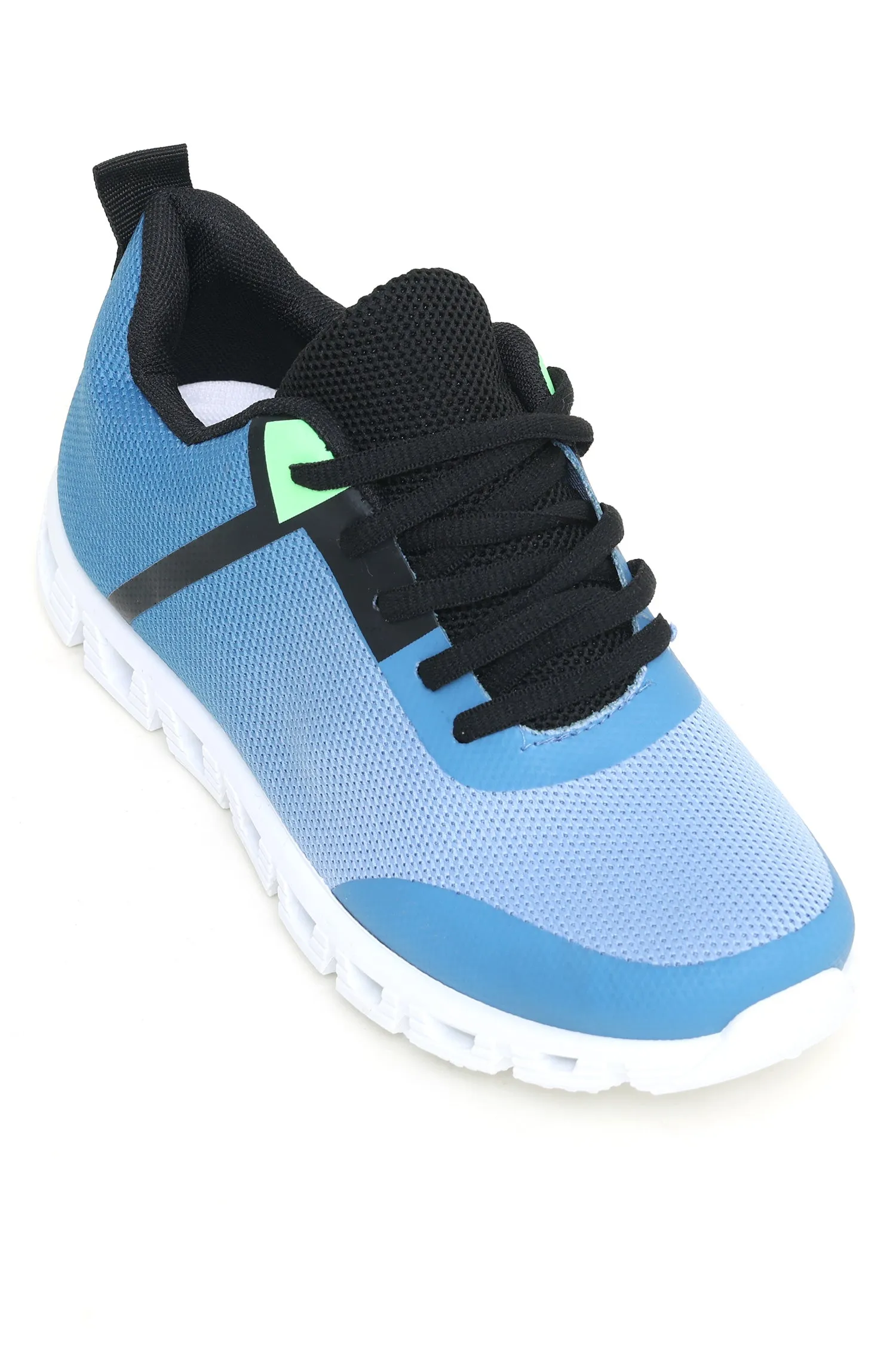 KNIT SNEAKERS-BLUE