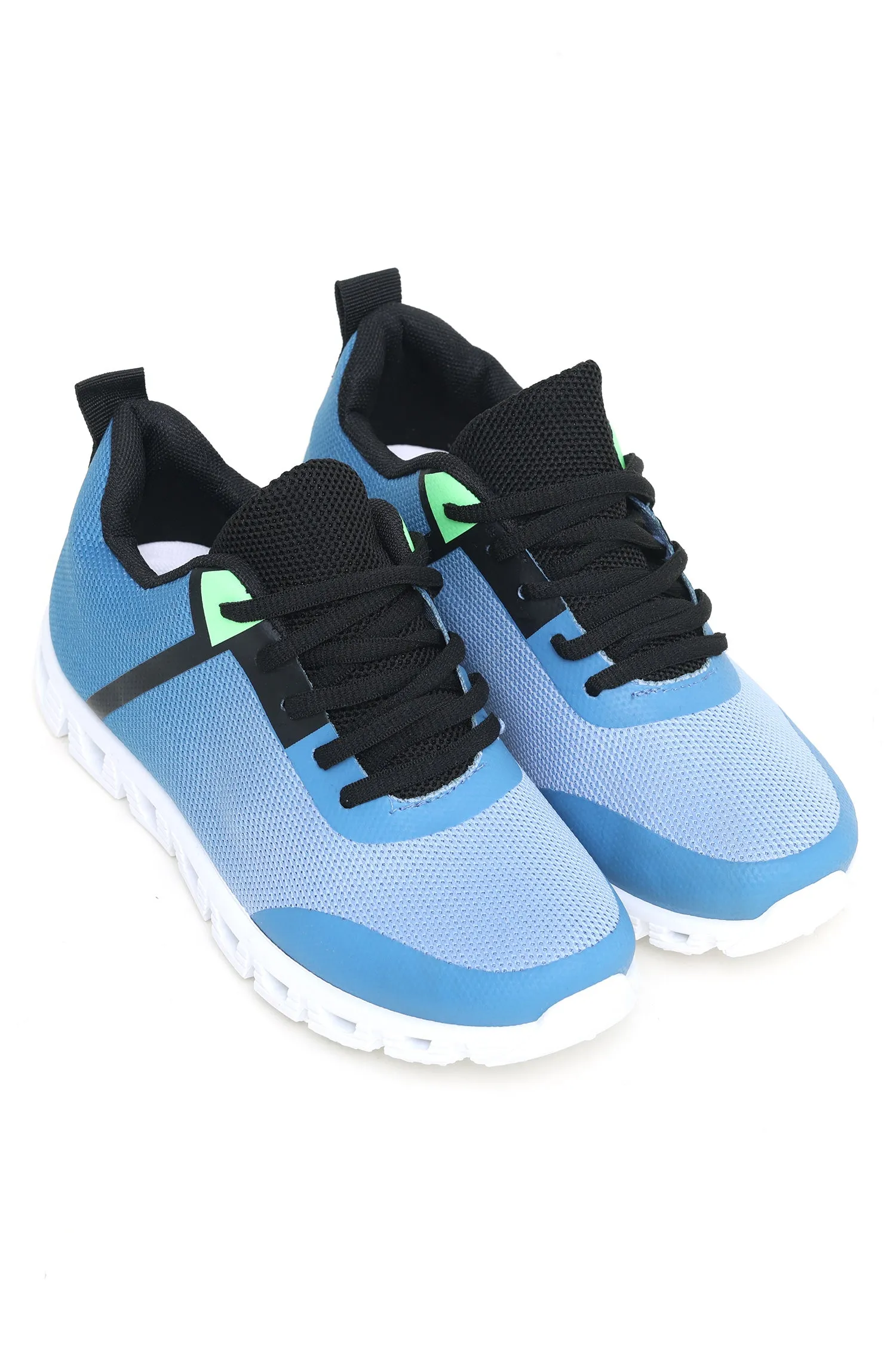 KNIT SNEAKERS-BLUE