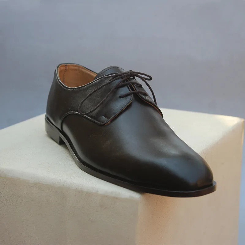 Lace-Up Leather Shoes