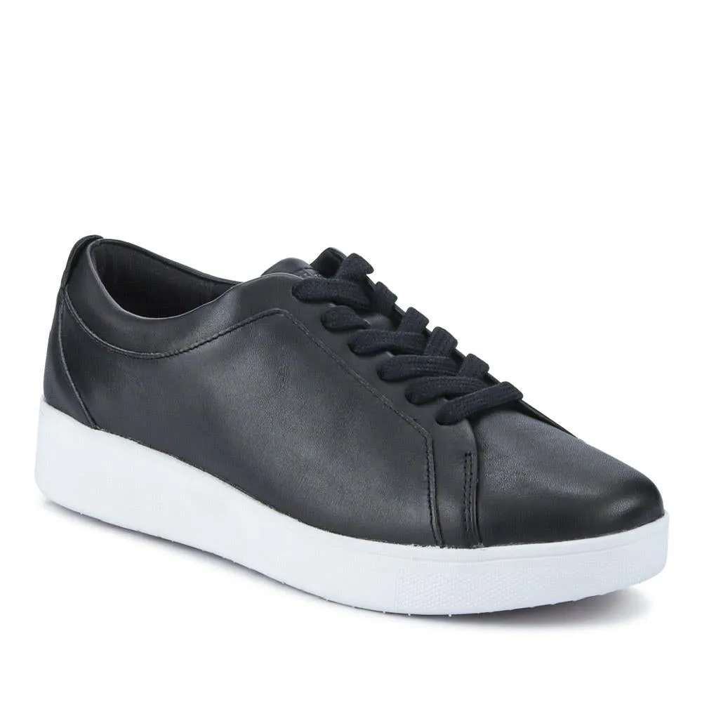Leather Lace-Up Trainers - FITF41505 / 327 059