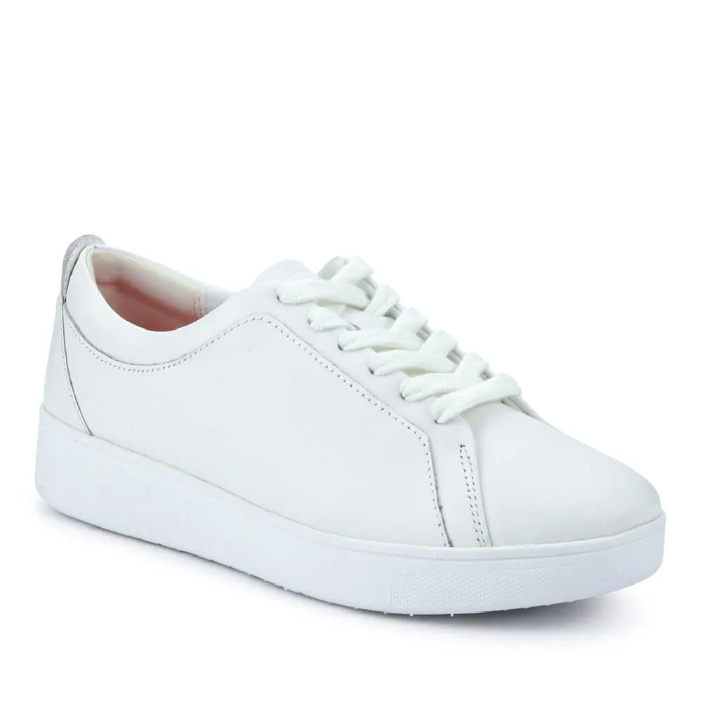 Leather Lace-Up Trainers - FITF41505 / 327 059